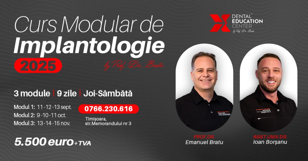 Curs Modular de Implantologie 2025